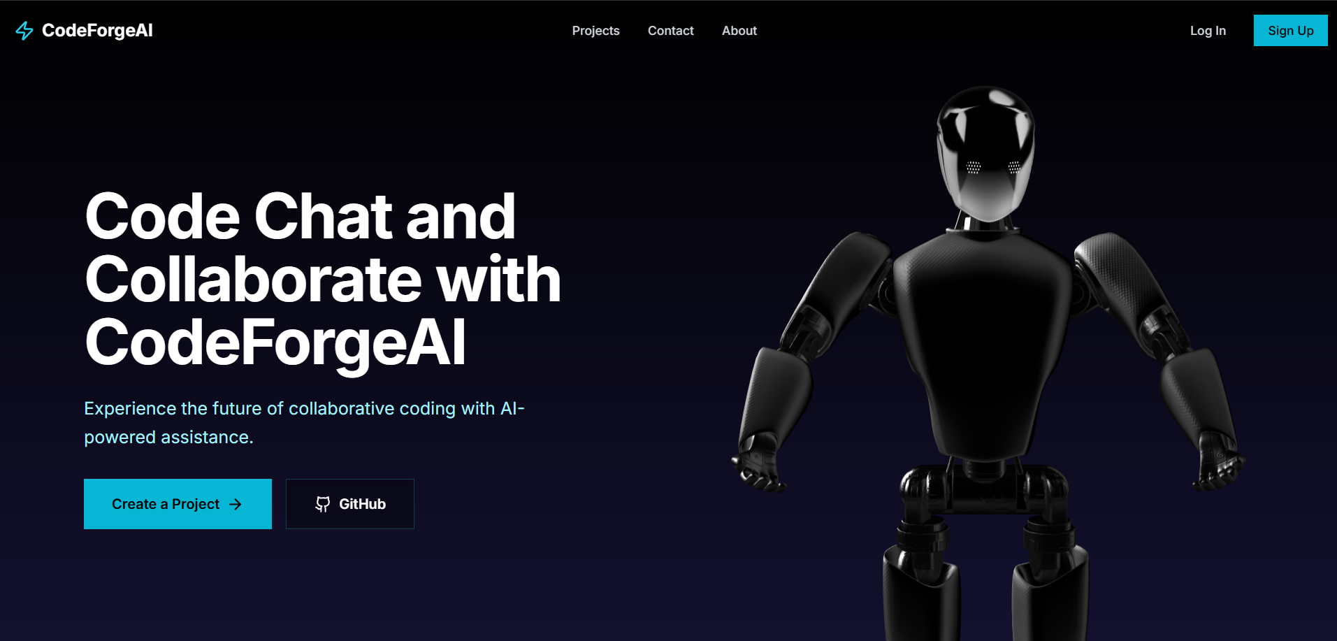 AI coding assistant dashboard with collaboration